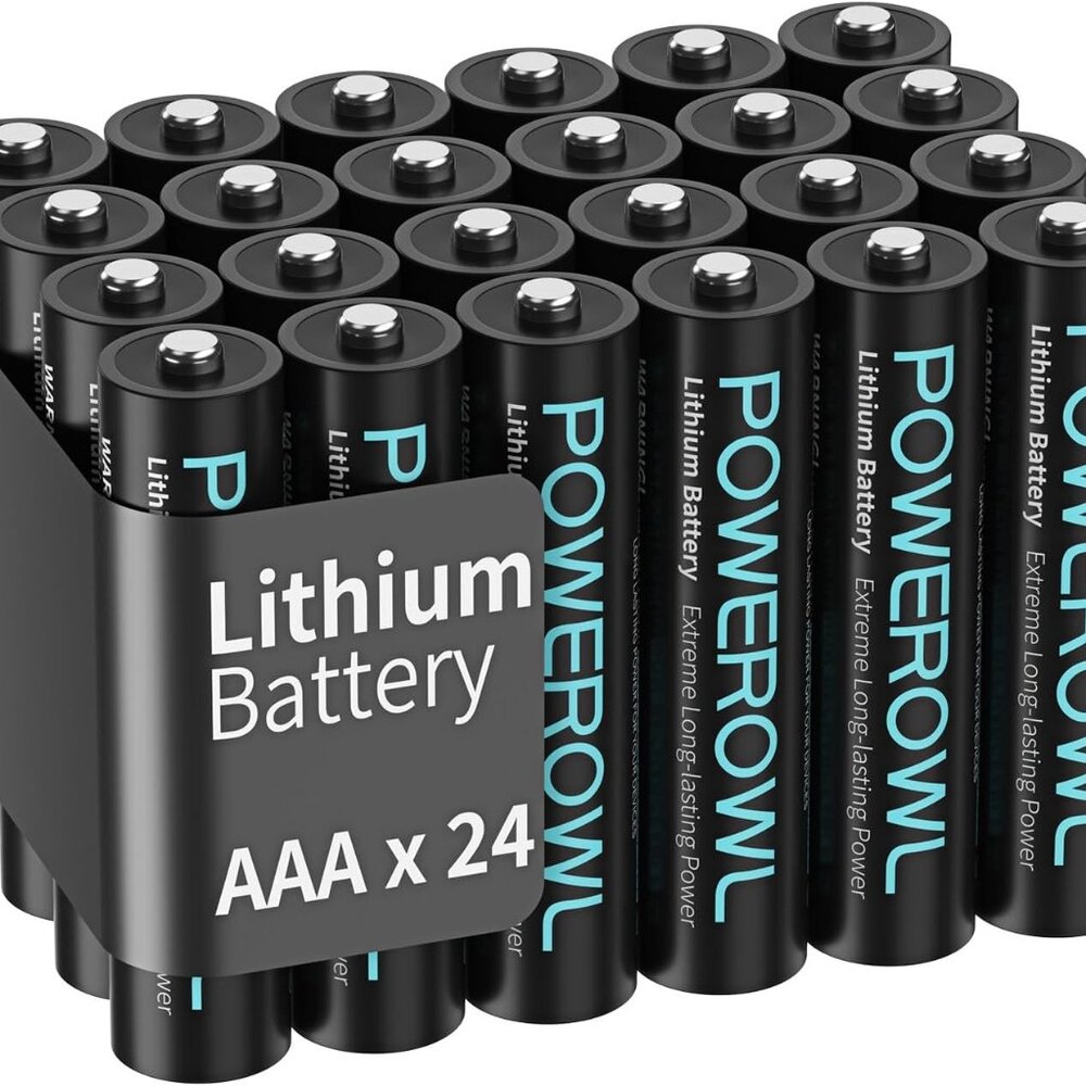 Lithium Batteries AAA High Capacity Long Lasting, 1.5V Triple A Battery for High